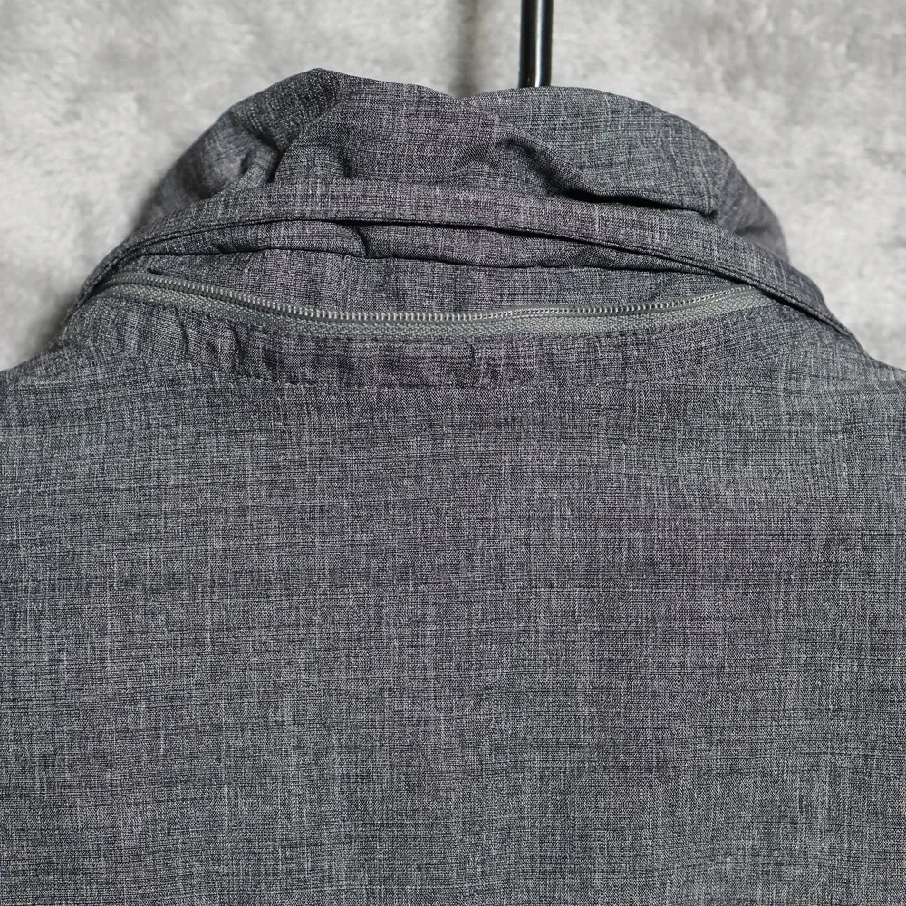 Helly Hansen Jacket Womens Small Gray Parka Insulated Lined Pockets Winter Snow